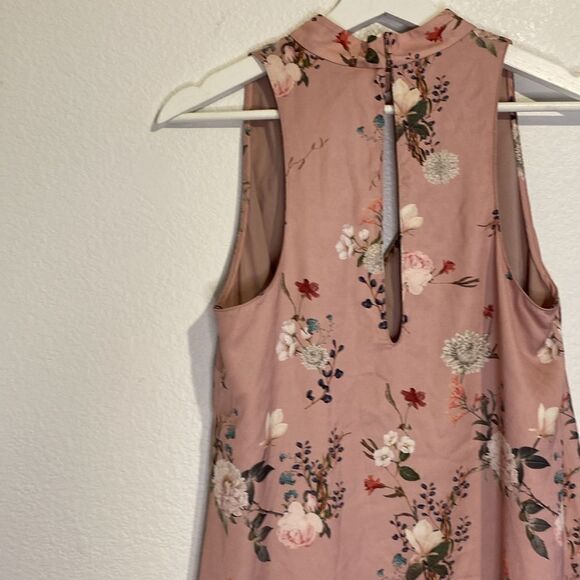 Amanda Uprichard Pink Floral Print Mini Dress - Picture 7 of 7